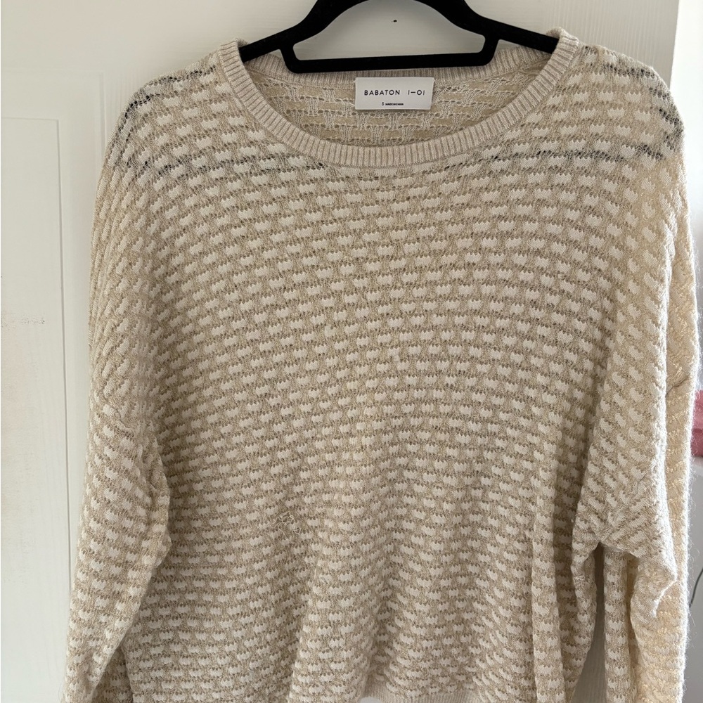 Babaton Cream Sweater for Women